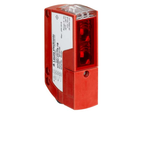 The Polarized retro-reflective photoelectric sensor from . Operating range limit: 0,1 ... 30 m; Light source: LED, Red; Switching frequency: 150 Hz; Supply voltage: 20 ... 250 V, AC/DC; Digital swit