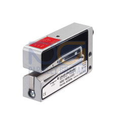 The Ultrasonic forked sensor from . Label width: 10 mm; Label gap: 2 mm; Medium: Transparent and not transparent; Supply voltage: 12 ... 30 V, DC; Digital switching outputs: 2 Piece(s); Digital swit