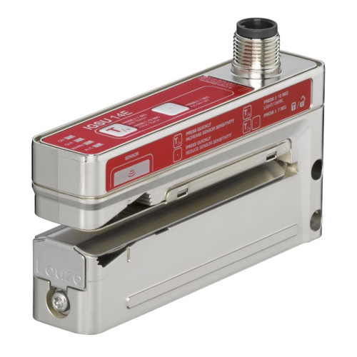 Principle of physics: Ultrasonics; Application: Detection of transparent labels, Detection of non-transparent labels; Label width, min.: 4 mm; Label gap, min.: 2 mm; Medium: Transparent and not trans