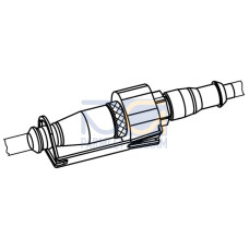 The Safety locking device from . Housing material: Plastic, PA;