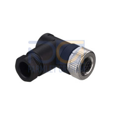 The Connector from . Connection: Connector, M12, Angled, Female, A-coded, 5 -pin;