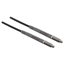 Plastic fiber optics for throughbeam operation Operating principle: Throughbeam principle; Light beam exit: Front; Fiber core: Single fiber core; Minimum object diameter: 0.5 mm; Design: Cylindrical;