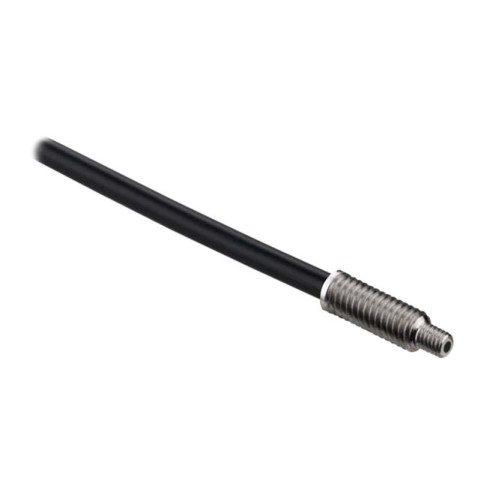The Plastic fiber optics type diffuse reflective from .  Operating principle: Diffuse reflection principle; Light beam exit: Front; Fiber core: 50%/50% fiber configuration; Minimum object diameter: