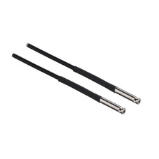 Plastic fiber optics for throughbeam operation Operating principle: Throughbeam principle; Light beam exit: Lateral; Fiber core: Single fiber core; Minimum object diameter: 0.1 mm; Design: Cylindrica