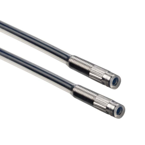 The Plastic fiber optics for throughbeam operation from . Operating principle: Throughbeam principle; Light beam exit: Lateral; Fiber core: Single fiber core; Minimum object diameter: 0,5 mm; Design