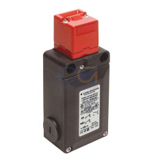 Safety locking device Contact allocation, actuator: 1NC; Contact allocation, magnet: 1NC + 1NO; Cable entry: 3 Piece(s), M20 x 1.5; Connection: Terminal, 8 -pin; Dimension: 60.8 mm x 37.6 mm x 135 mm