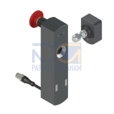Series: L250; Functions: Locking device with guard interlocking in acc. with EN ISO 14119 (type 4); Activation mode of safety outputs: Safety outputs active if safety door is closed and locked; Opera