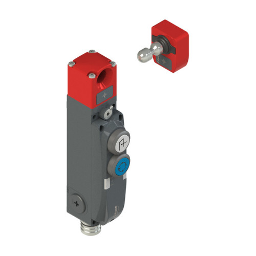 Series: L300-B1; Functions: Locking device with guard interlocking in acc. with EN ISO 14119 (type 4); Activation mode of safety outputs: Safety outputs active if safety door is closed and locked; Op
