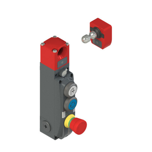 Series: L300-B2; Functions: Locking device with guard interlocking in acc. with EN ISO 14119 (type 4); Activation mode of safety outputs: Safety outputs active if safety door is closed and locked; Op