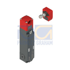 The Safety locking device from . Encoding level: Low; Contact allocation: OSSDs; Operating principle: Actuator locked if electromagnet is deactivated; Operating mode: Safety outputs active if safety