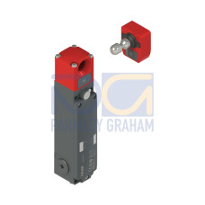 Safety locking device Encoding level: High; Contact allocation: OSSDs; Operating principle: Actuator locked if electromagnet is activated; Operating mode: Safety outputs active if safety door is clos