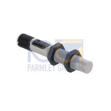 Switching distance Sn: 1 ... 8 mm; Assured switching distance: 8 mm; Output function: PNP, NO (normally open); Connection: Cable, 2,000 mm, 3 -wire; Design, housing: Cylindrical; Thread size: M12 x 1