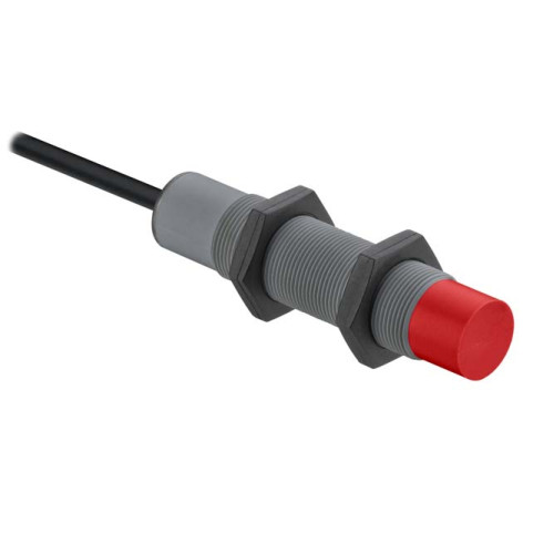 The Capacitive sensor from . Switching distance Sn: 2 ... 15 mm; Assured switching distance: 12.1 mm; Output function: PNP, NO (normally open); Connection: Cable, 2,000 mm, 3 -wire; Housing design: