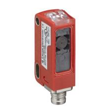 The Throughbeam photoelectric sensor transmitter from . Operating range limit: 0 ... 10 m; Light source: Laser, Red; Protection class: 1; Supply voltage: 10 ... 30 V, DC; Connection: Connector, M8,