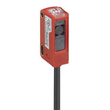 The Throughbeam photoelectric sensor transmitter from . Operating range limit: 0 ... 10 m; Light source: Laser, Red; Protection class: 1; Supply voltage: 10 ... 30 V, DC; Connection: Cable, 2,000 m