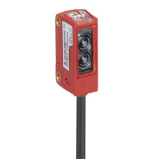 Throughbeam photoelectric sensor transmitter Special design: Activation input; Operating range limit: 0.05 ... 10 m; Light source: LED, Red; Supply voltage: 10 ... 30 V, DC; Connection: Cable, 2,000