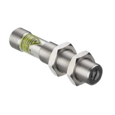 Throughbeam photoelectric sensor transmitter Special design: Deactivation input; Light source: Laser, Red; Protection class: 2; Supply voltage: 10 ... 36 V, DC; Connection: Connector, M12, Metal, 4 -