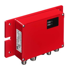 Modular connection unit Supply voltage: 18 ... 30 V, DC; Current consumption, max.: 300 mA; Interface: PROFIBUS DP, RS 232; Connections: 6 Piece(s); Dimensions: 107 mm x 40 mm x 180 mm; Degree of pro
