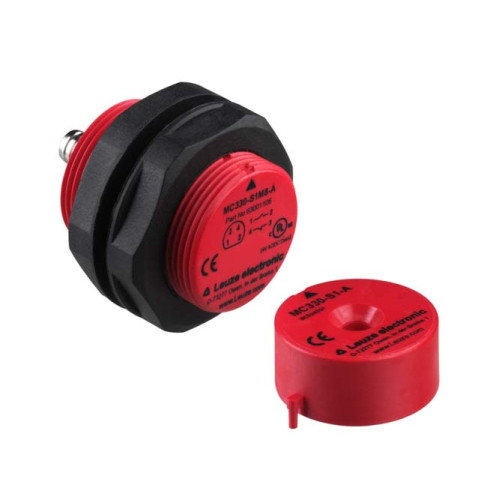 Magnetically coded sensor, M8 4-Pin plug, M30 Housing (6mm range), 2NO