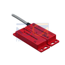 The Magnetically coded sensor from . Contact allocation: 1NC + 1NO; Connection: Cable with connector, M12, Metal, 4 -pin, 200 mm, PVC; Dimensions: 25 mm x 13 mm x 88 mm; Housing material: Plastic, G