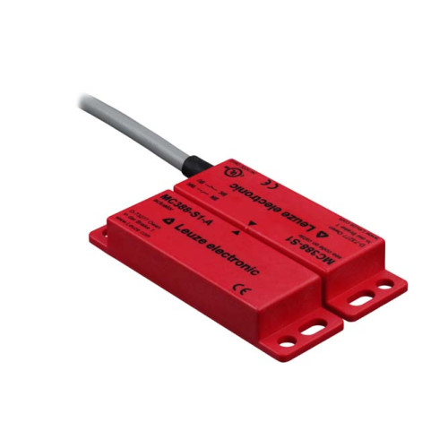The Magnetically coded sensor from . Contact allocation: 1NC + 1NO; Connection: Cable with connector, M12, Metal, 4 -pin, 200 mm, PVC; Dimensions: 25 mm x 13 mm x 88 mm; Housing material: Plastic, G