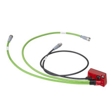 The Connection unit from . Suitable for: BCL 348i; Suitable for interface: PROFINET; Number of connections: 4 Piece(s); Connection: Cable with connector, M12, 900 mm;