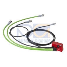 The Connection unit from . Suitable for: BCL 348i; Suitable for interface: PROFINET; Number of connections: 5 Piece(s); Connection: Cable with connector, M12, 900 mm
