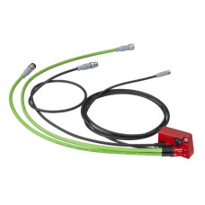 The Connection unit from . Suitable for: BCL 348i; Suitable for interface: PROFINET; Number of connections: 5 Piece(s); Connection: Cable with connector, M12, 600 mm;