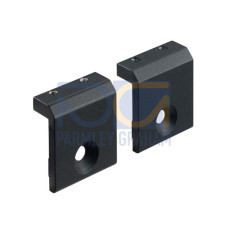 The Mounting bracket set from . Suitable for: MLC 500, MLC 300 safety light curtains; Type of fastening: Clampable; Mounting device material: Metal;