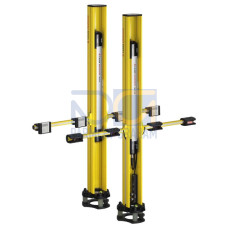 The Safety sensor set from . Type: 4, IEC/EN 61496; SIL: 3, IEC 61508; Performance Level (PL): e, EN ISO 13849-1; Operating range: 0 ... 8 m; Number of beams: 2 Piece(s); Beam spacing: 500 mm; Mutin