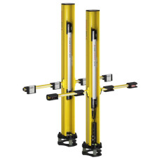 The Safety sensor set from . Type: 4, IEC/EN 61496; SIL: 3, IEC 61508; Performance Level (PL): e, EN ISO 13849-1; Operating range: 0 ... 8 m; Number of beams: 2 Piece(s); Beam spacing: 500 mm; Mutin