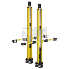 The Safety sensor set from . Type: 4, IEC/EN 61496; SIL: 3, IEC 61508; Performance Level (PL): e, EN ISO 13849-1; Operating range: 0,5 ... 6 m; Number of beams: 3 Piece(s); Beam spacing: 400 mm; Mut