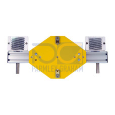 The Muting mounting systems from . Suitable for: COMPACTplus multiple light beam safety devices, MLD 330, MLD 530 multiple light beam safety devices; Type of muting mounting system: Passive side; Le