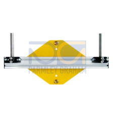 The Muting mounting systems from . Suitable for: COMPACTplus multiple light beam safety devices, MLD 330, MLD 530 multiple light beam safety devices; Type of muting mounting system: Active side; Len