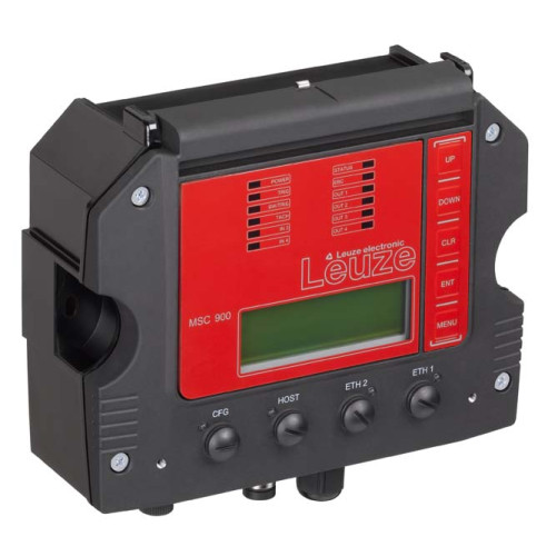 The Modular connection unit from . Supply voltage: 10 ... 30 V, DC; Current consumption, max.: 500 mA; Interface: Ethernet, RS 232; Dimensions: 193 mm x 180 mm x 71 mm; Degree of protection: IP 65;