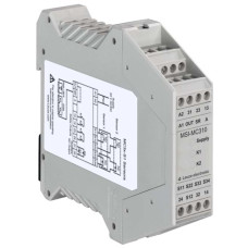Safety relay Functions: Start/restart interlock (RES), Automatic start/restart, Static contactor monitoring (EDM), Stop function according to category Stop 0; Restart: Automatic, Manual; Performance