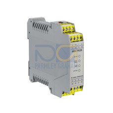 The Safety relay from . Type: 2, IEC/EN 61496; Performance Level (PL): Up to c, EN ISO 13849-1; Category: 2, EN ISO 13849; Response time: 20 ms; Sensor response time on test request: 0,5 ... 60 ms;
