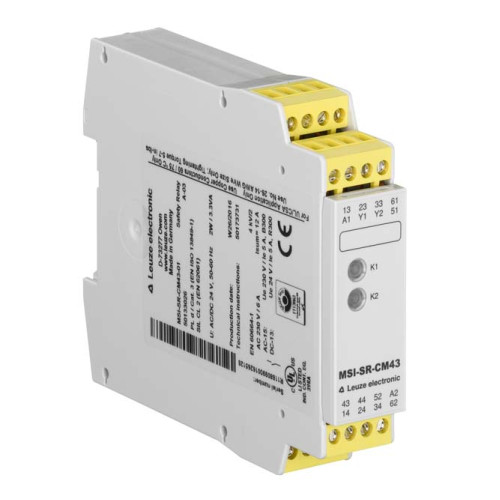 The Safety relay from .  Application: Extension unit for safety relays; SIL: 2, IEC 61508; Performance Level (PL): d, EN ISO 13849-1; Category: 3, EN ISO 13849; Contacts (NO contact/NC contact): 4 N