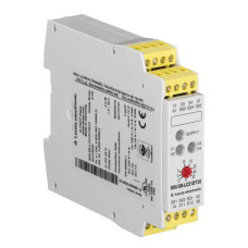 The Safety relay from .  Application: Base device for E-Stop and safety door applications; SIL: 3, IEC 61508; Performance Level (PL): e, EN ISO 13849-1; Category: 4, EN ISO 13849; Contacts (NO conta