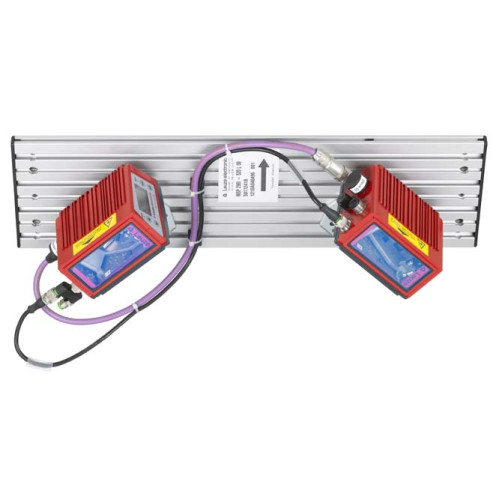 The Modular scanner portal from . Number of bar code readers: 2 Piece(s); Type of bar code reader: BCL 500i S N 102; Supply voltage: 10 ... 30 V, DC; Interface: RS 232, RS 422;