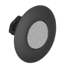 The Reflector from . Design: Round; Reflection surface diameter: 15 mm; Material: Plastic; Base material: Plastic; Chemical designation of the material: PA; Fastening: Clip; Suitable for bore hole d