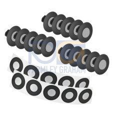 Design: Round; Reflection surface diameter: 15 mm; Base material: Plastic