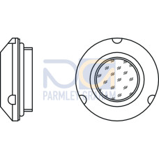 The Interchangeable lens from . Suitable for: KRT 20; Operating range: 0 ... 0,012 m;