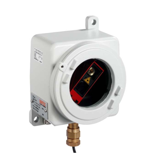 The Optical distance sensor from . Scanning system: Against object; Light source: Laser, Red; Light spot size: 2 mm x 6 mm; Measurement range: 150 ... 2.000 mm; Geometric resolution: 1.0 ... 3.0 mm;