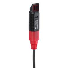 Throughbeam photoelectric sensor receiver Special design: 90° - angular optics; Operating range limit: 0 ... 8 m; Supply voltage: 10 ... 30 V, DC; Digital switching outputs: 2 Piece(s); Switching out