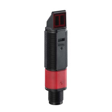 Throughbeam photoelectric sensor transmitter Special design: Deactivation input, 90° - angular optics; Operating range limit: 0 ... 8 m; Light source: LED, Red; Supply voltage: 10 ... 30 V, DC; Conne