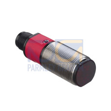 The Throughbeam photoelectric sensor transmitter from . Operating range limit: 0 ... 15 m; Light source: LED, Red; Supply voltage: 10 ... 30 V, DC; Connection: Connector, M12, Plastic, 4 -pin; Housi