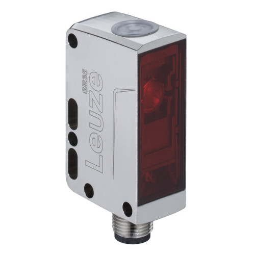 Application: Detection of highly transparent bottles, Detection of transparent films; Special version: Autocollimation; Operating range limit: 0 ... 6 m; Light source: Power PinPoint LED, Red; Supply