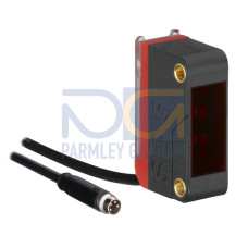 Operating range limit: 0.02 ... 6.5 m; Light source: LED, Red; Supply voltage: 10 ... 30 V, DC; Digital switching outputs: 1 Piece(s); Switching output 1: Transistor, PNP, Light switching<br/>(dark s