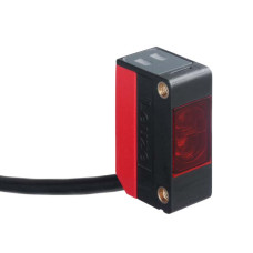 The Throughbeam photoelectric sensor transmitter from . Operating range limit: 0 ... 3 m; Light source: LED, Infrared; Supply voltage: 10 ... 30 V, DC; Connection: Cable, 2.000 mm, 4 -wire; Housing